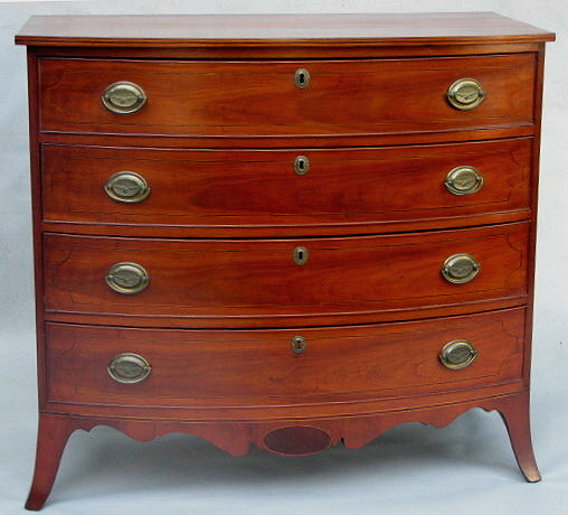 Cherry Hepplewhite Chest