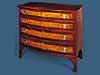 Hepplewhite Inlaid Mahogany Swell-Front Chest (2)