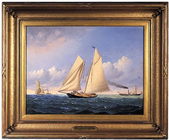 <i>Schooner Yacht AMERICA...</i>