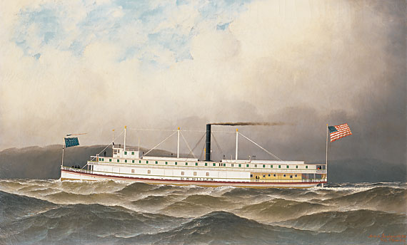 The Hudson River Steamer