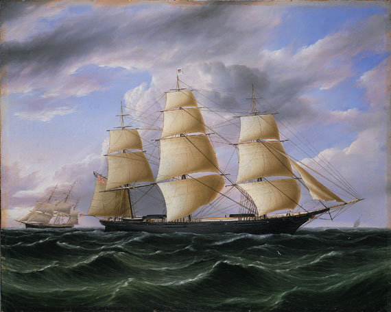 Portrait of the Clipper Ship