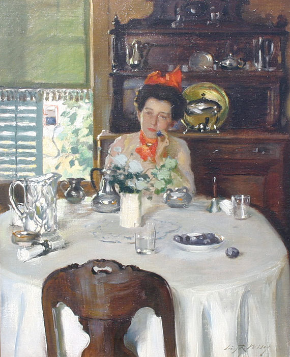 The Artist's Wife at the Breakfast Table