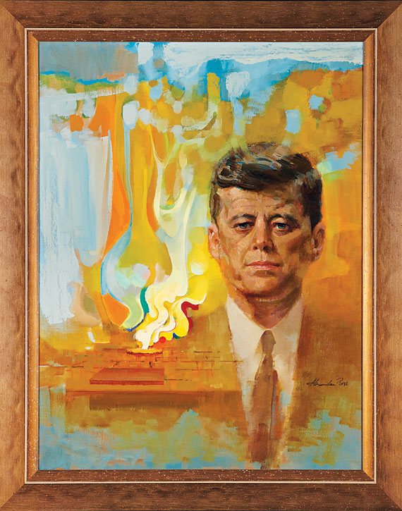 Portrait of President John Kennedy