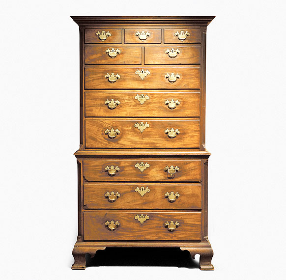Chippendale Mahogany Chest-on-Chest