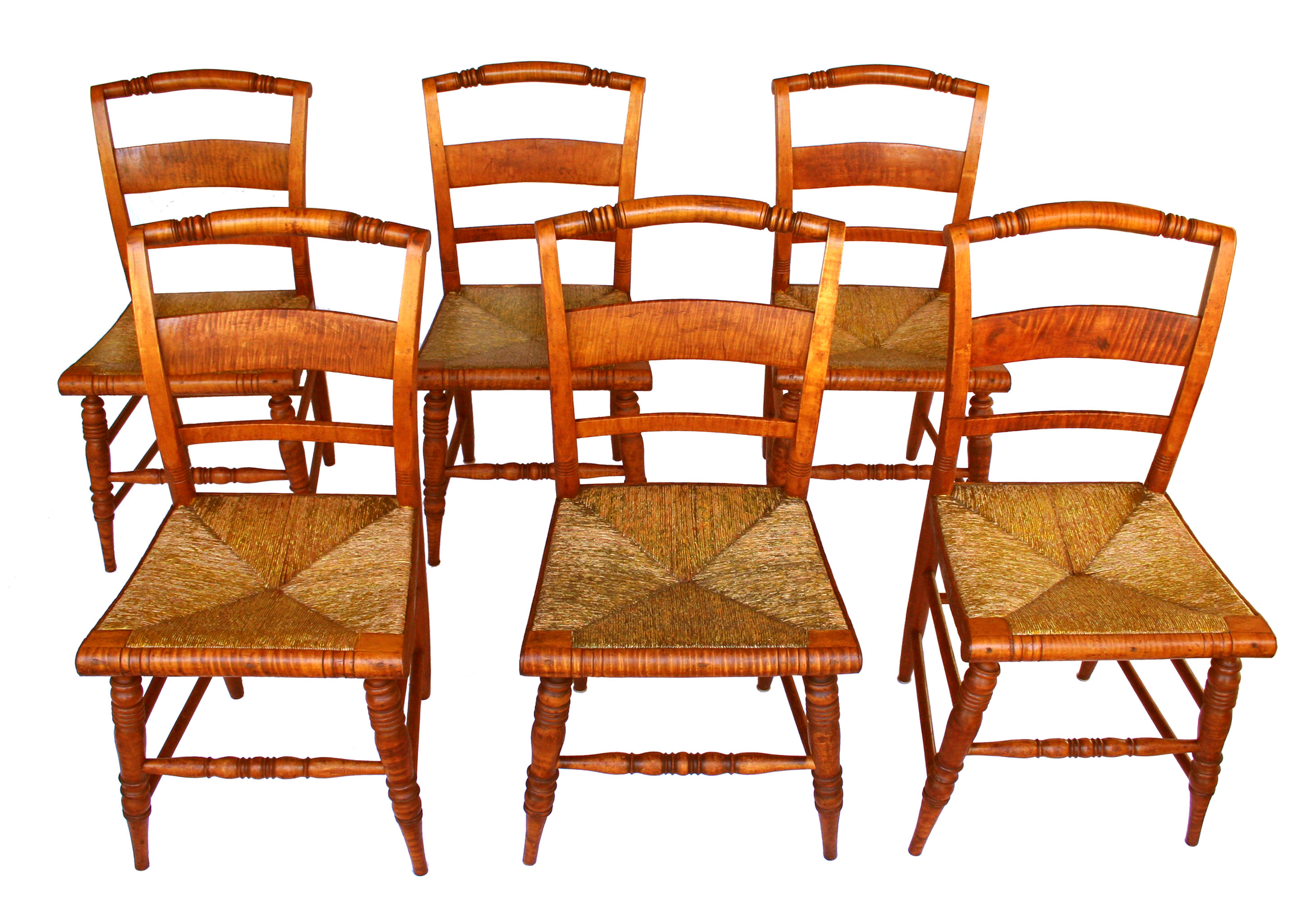 Tiger Maple Chairs