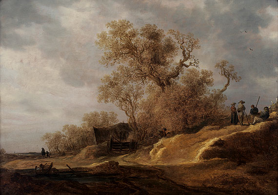 <i>A Rural Landscape with Peasants