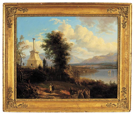 View of Kosckiousco's Monument