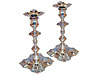 Paktong Four-Shell Based Candlesticks