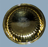Huguenot Brass Silver Form Deep Serving Dish