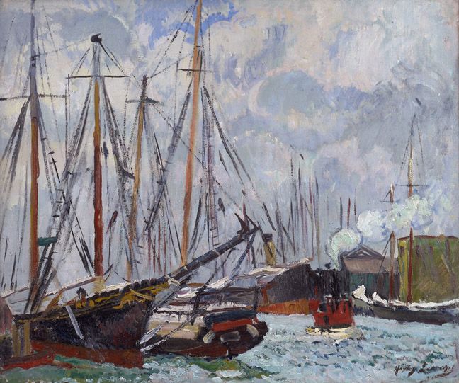Harbor Scene