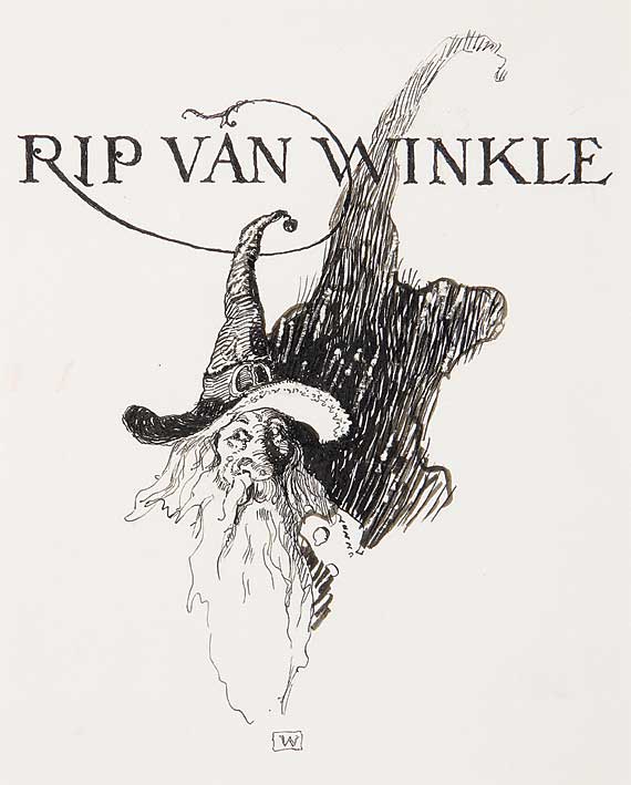 Original Drwaings for Rip Van Winkle