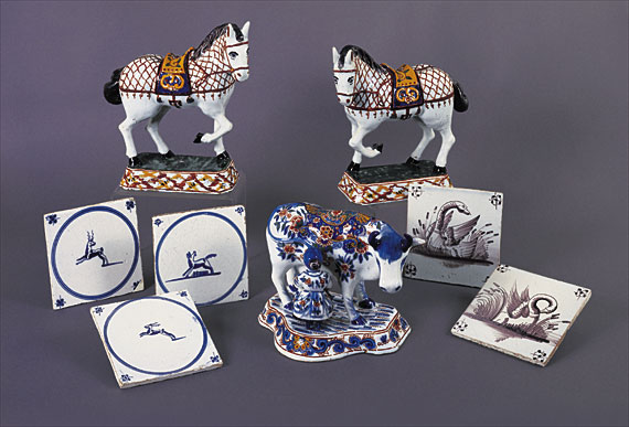 Eighteenth-Century Delft Animals
