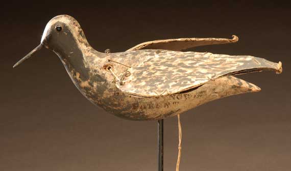 Mechanical Black Bellied Plover Decoy