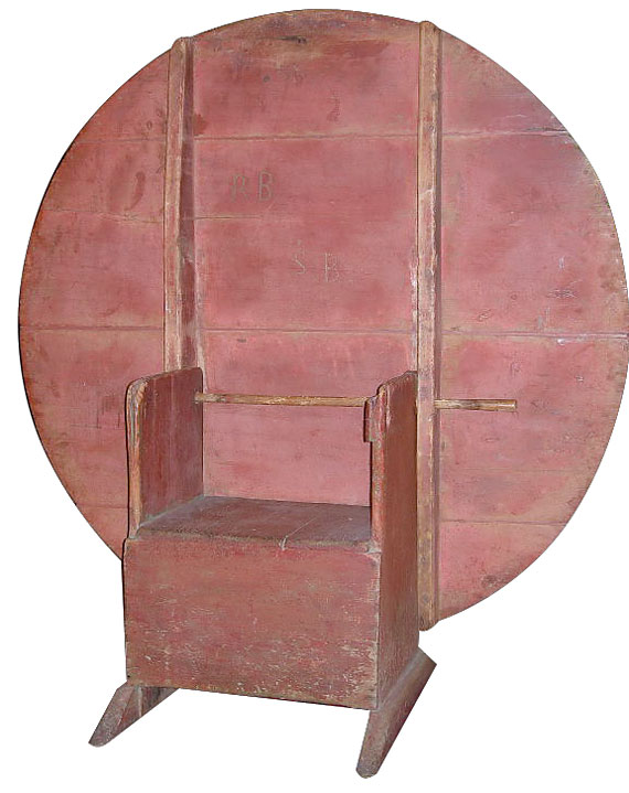 Round Top, Chair Table