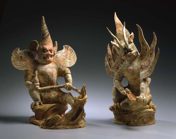 Pair of Earth Spirits, Tang (618 - 907)