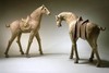 Pair of Massive Walking Horses, Tang (618 - 907)