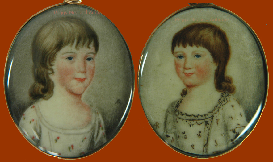 Pair of Siblings Signed by Archibald Robertson