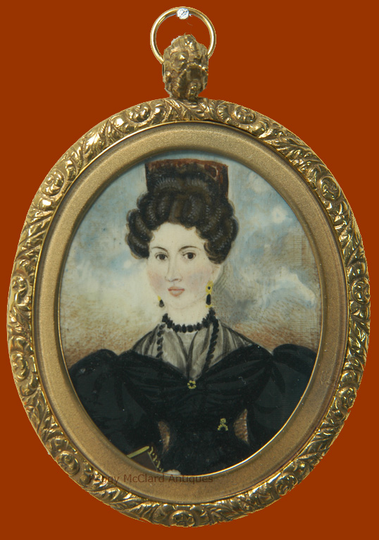 Abraham Parsell's Lady in Black