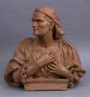 French Peasant Woman Bust