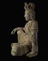 Chinese Wooden Guanyin, Tang Dynasty