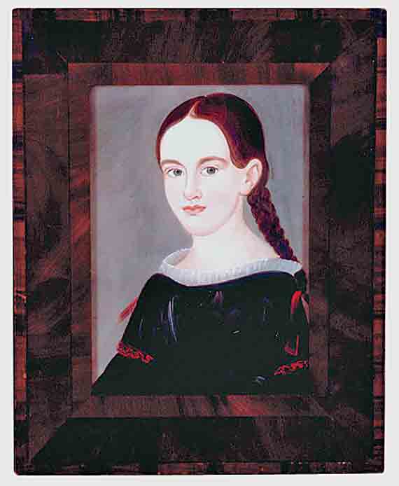 Portrait of an Attractive Young Girl