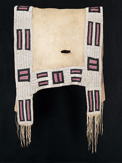 Ute Pony Beaded Saddle Blanket