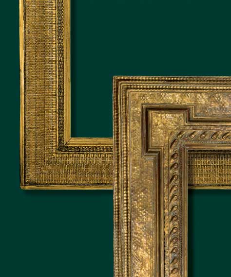 Two Gilt Composition Frames