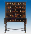 Chest on Stand, with American Japanning, c. 1725