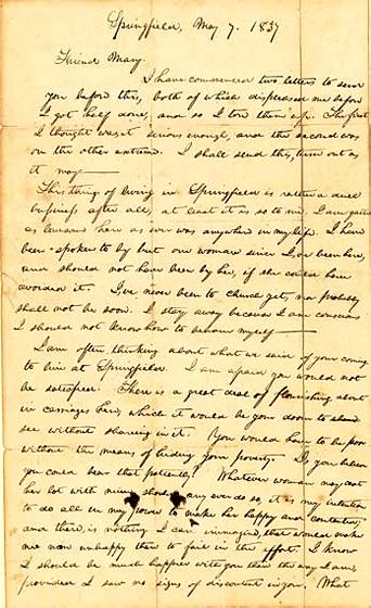 One of Lincoln's Most Revealing Personal Letters