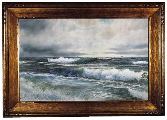 George Howell Gay-Marine Painting