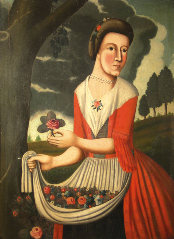 A Masterpiece of Eighteenth Century American Folk Portraiture Catherine Heston