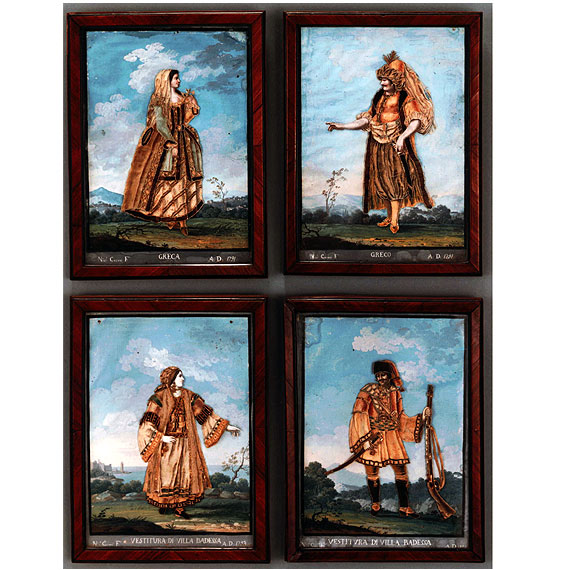 Framed Textile, Habillee' (Dressed pictures)