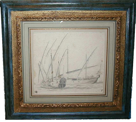 Drawing, Willem Van de Velde