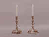 Candlesticks, (pair) silver from Augsburg
