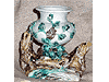 Ceramic, Chantilly, French Urn-shaped Vase