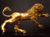 Sculpture, Carved Lion