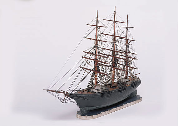 A fine 19th century sailor-made ship model
