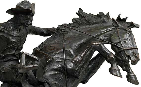 Broncho Buster (detail)