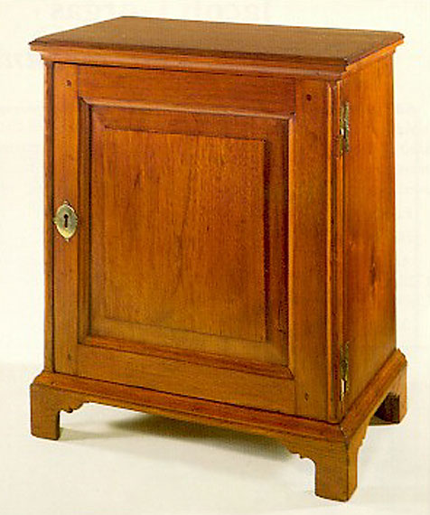 Rare Queen Anne Walnut Spice Box