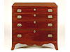 Hepplewhite Inlaid Cherry Chest of Drawers