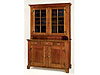 Fine Chippendale Walnut Hutch Cupboard