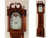 Hepplewhite Inlaid Mahogany Tall Case Clock (2)