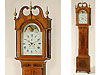 Hepplewhite Inlaid Mahogany Tall Case Clock (3)