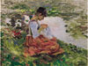 <i>Sewing by the River</i>