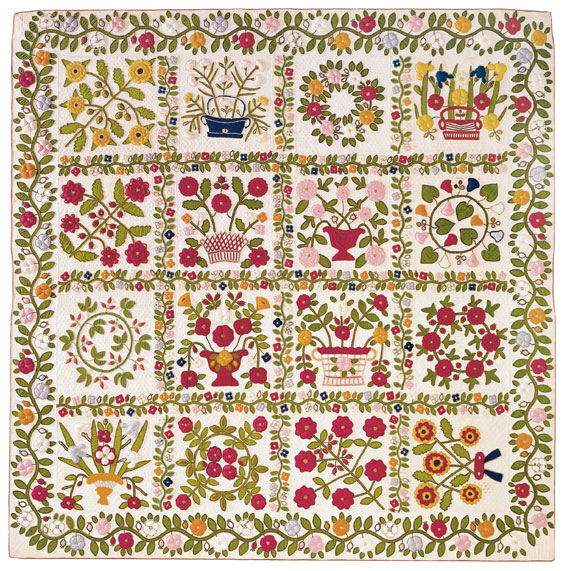Floral Album Quilt