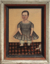 Folk Portrait of a Child