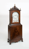 Federal Mahogany Shelf Clock