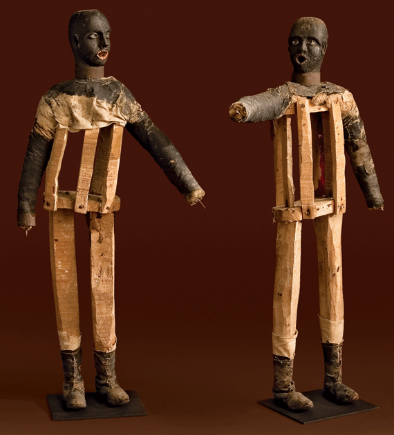 Pair of Black Minstrel Figures
