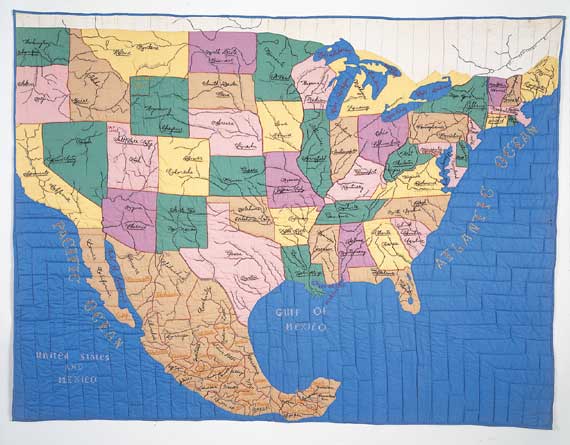 United States Map Quilt