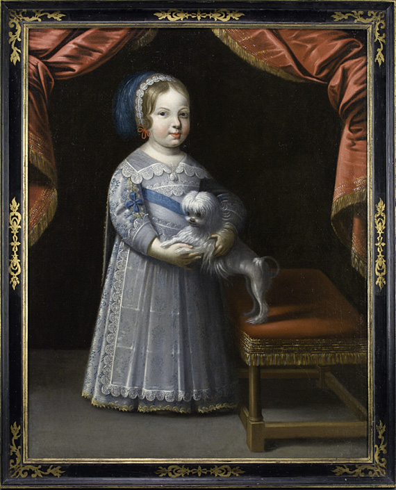 English Old Master Painting of a Young Boy